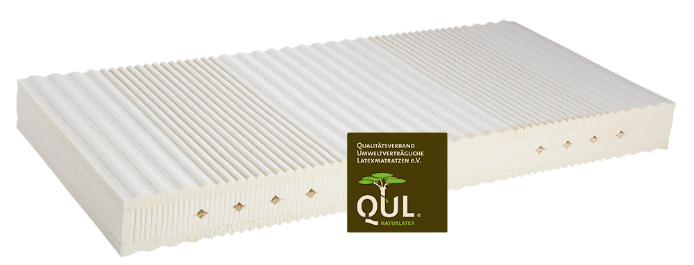 Diese Matratze besteht aus 100% reinem Naturlatex und bietet den perfekten Komfort mit bester Körperunterstützung für mehr Energiegewinn.