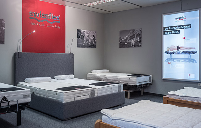 Unser Relax und Swissflex Schlafstudio